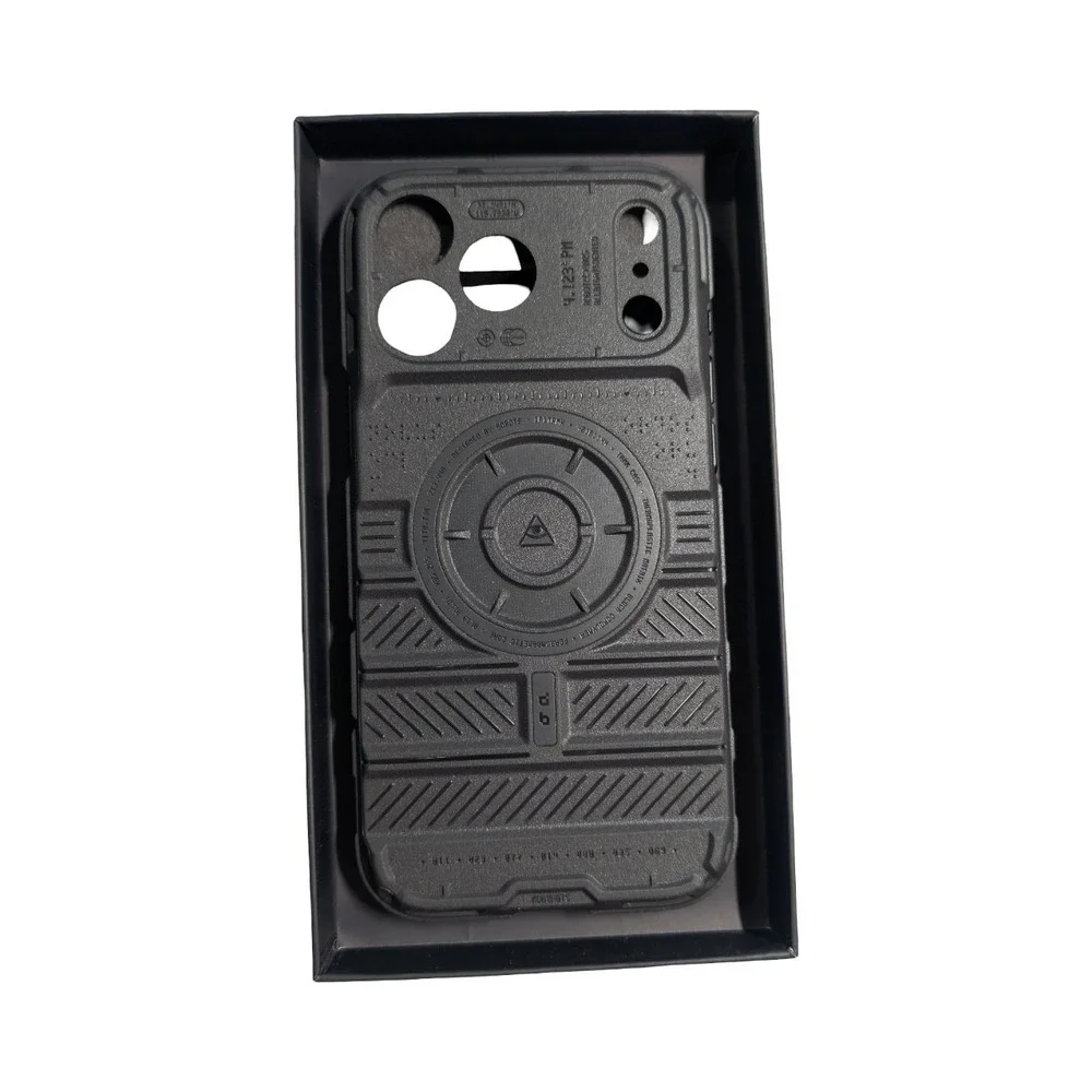 Gg1-O dbrand Combat-Ready Case with MagSafe‎ Apple iPhone 17 Pro Max Black Tank